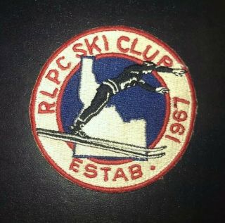Rare Polo Ralph Lauren Idaho Ski Club Patch