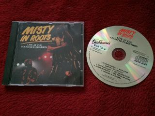 Misty In Roots ‎– Live At The Counter Eurovision Cd (kaz Cd 12) Rare Raggae