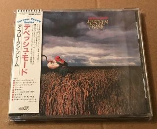 Depeche Mode - A Broken Frame Rare Japanese Cd Album,  Obi Strip 1989 Mute