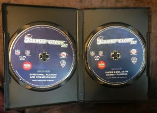 3 GAMES TO GLORY III,  BOWL XXXIX,  39,  England Patriots RARE DVD 3