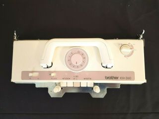 Brother Knitting Machine Parts Rare Kh260 Kh - 260 Bulky 9mm K Carriage Slider