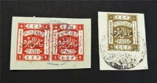 Nystamps British Jordan Stamp Rare Seal Cancel