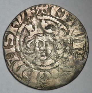 Edward I / Ii Silver Penny (13th / 14th Century) - Civitas Eboraci (york)