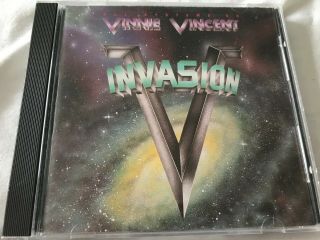 Vinnie Vincent Invasion - All Systems Go Early Press Cd Oop Rare Slaughter Kiss
