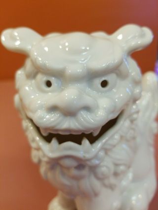 Foo Dog Lion Japan Omc Otagiri Mercantile Co White Porcelain 6 Inch