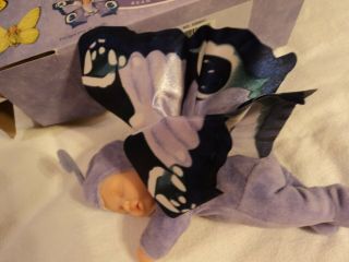 Anne Geddes Baby Butterfly Purple 8 " Doll 2001