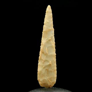 Ancient Neolithic Flint Arrowhead - 39.  8 Mm Long - Sahara
