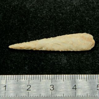 Ancient NEOLITHIC Flint ARROWHEAD - 39.  8 mm long - SAHARA 3