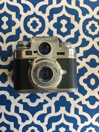Vintage Antique Bolsey Model C Tlr Camera With 44mm F3.  2 Lens 1950 - 56