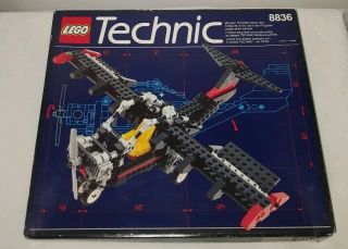 Rare Vintage Lego Technic 8836 - Sky Ranger - Open Box