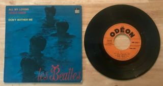 Rare French The Beatles Ep Odeon Soe 3751 All My Loving