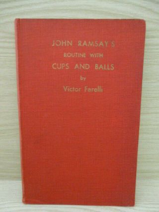 Rare Magic Book - John Ramsay 