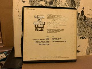 SLY AND THE FAMILY STONE STAND 1969 RARE 3 3/4 REEL TO REEL FOUR TRACK 3