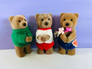 Vintage Bear Hugger Clips,  Clip On Teddy Bear,  Russ Berrie,  Vintage Collectible
