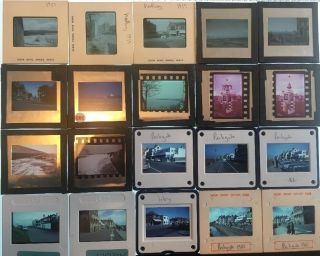 20 X Very Rare Vintage 35mm Photo Slides,  Wirral Wallasey Parkgate 1950s & 1960s