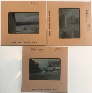 20 x Very Rare Vintage 35mm Photo Slides,  Wirral Wallasey Parkgate 1950s & 1960s 2