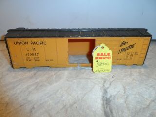 Kusan/kmt O Gauge Rare Box Car Body Union Pacific From Mexico