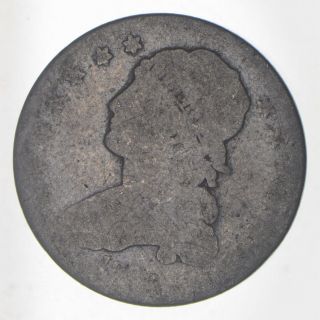 Rare - 1836 Bust Quarter - Great Detail - United States Type Coin 064