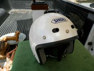 Vintage Shoei Rj - 101v Helmet Open Face