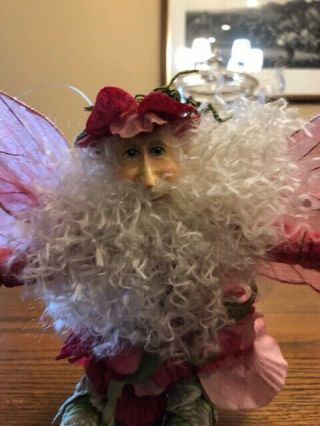 Rare/Cute Mark Roberts Flower Fairy Elf Small Still has Hang Tag 2