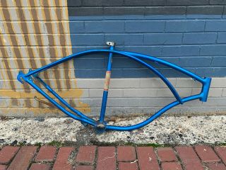 1964 Schwinn Bicycle Frame Vintage Rare Blue Corvette Typhoon Others