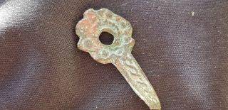 Very Rare Exquisite Viking Copper Alloy Pendant.  L58l