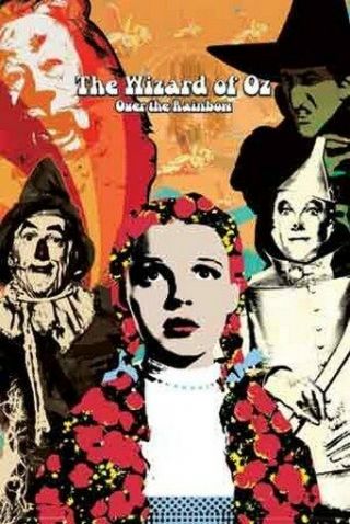 The Wizard Of Oz Movie Poster - Over The Rainbow
