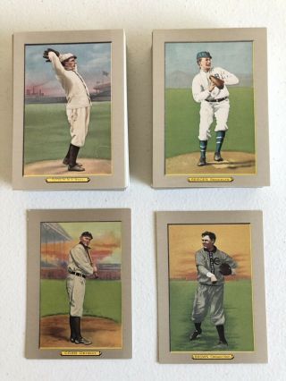 Rare 1911 T3 Turkey Red Baseball Cards Vintage Reprint Set Of 100 Cobb,  Brown