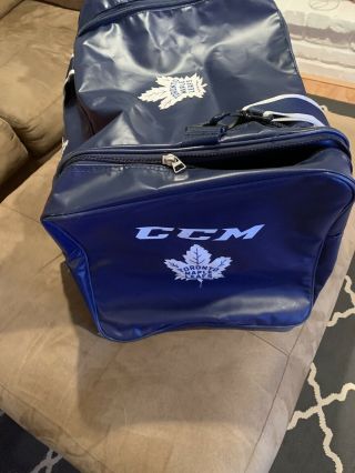 Team Issued Toronto Maple Leafs Duffle Bag.  Pro Stock.  Extremely Rare.