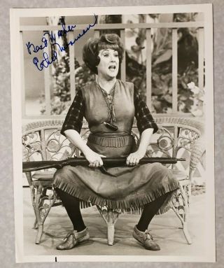 Ethel Merman Fantastic Rare Signed Vintage 7x9 Photo,  " Annie Get Your Gun "