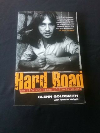 Hard Road The Life And Times Of Stevie Wright Rare Book Easybeats Glen Goldsmith