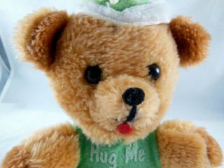 Hug Me I ' m Irish Vintage Korea RUSS BERRIE Plush O ' BRIEN Teddy BEAR 7 