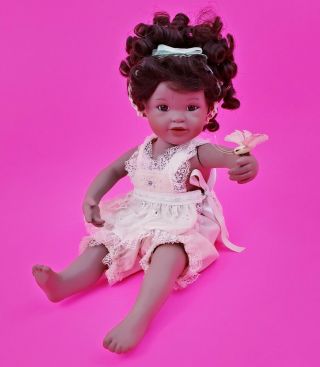Vintage Ashton Drake Porcelain Baby Doll Whitney Yolanda Bello Ltd Ed W/coa