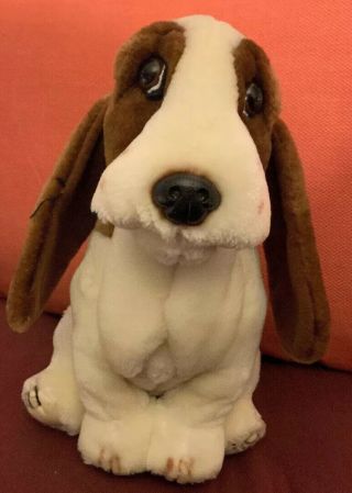 Hush Puppies Basset Hound Dog Wolverine Toy Mascot Plush Rare Stuffed Animal