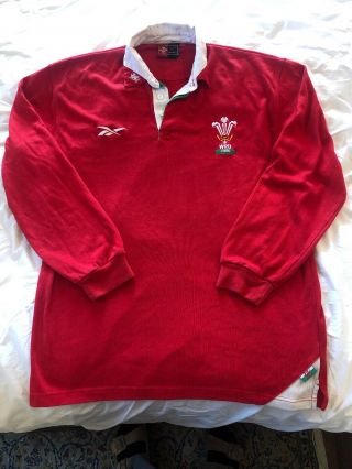 Rare Vintage Collectors Wales Welsh Rugby Shirt Jersey World Cup 1999 Never Worn