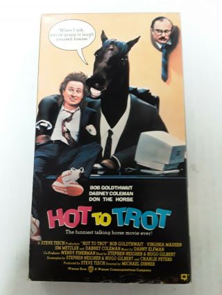 Hot To Trot Vhs Rare Cult Black Comedy Sleaze 80 