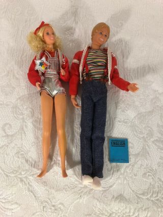Starr Doll Mattel 1979 Starr & Her Boyfriend Shaun With Outfits