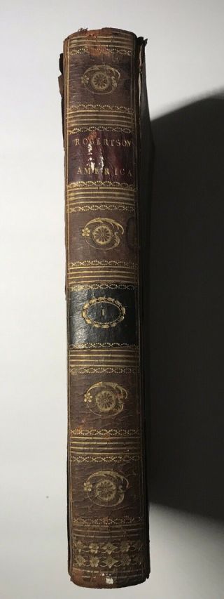Rare.  The History Of America,  Vol.  Iii,  William Robertson 1803