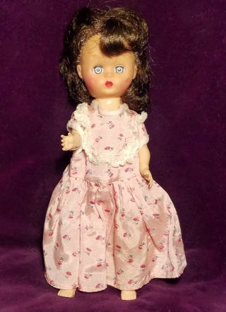 Vintage Cosmopolitan Ginger Brunette Walker Doll 8 "
