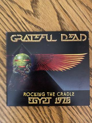 The Grateful Dead Rocking The Cradle Live 1978 Egypt 2 Cds 1 Dvd Rare Garcia