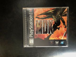 Mdk (sony Playstation 1,  Ps1) Complete - - Vgc Cib Rare