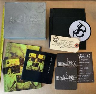 1994 Black Box Wax Trax Records The First 13 Years 3 Cd Set Metal Case Rare