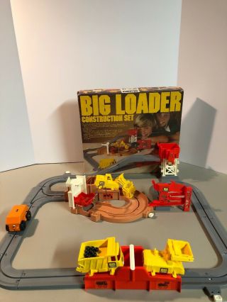 1977 Vintage Tomy Big Loader Construction Set W/box Complete Not