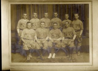 Antique Photo Met Life Baseball Team 1920 
