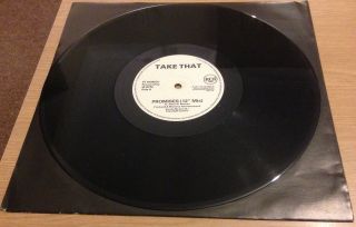 Take That Promises / Do What You Like Vinyl 12 " Record (rare Promo Edition)