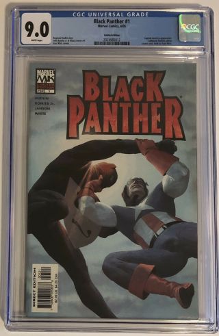 Black Panther 1 Limited Edition Ribic Variant Cgc 9.  0 Rare Marvel Comic