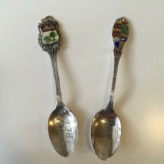 Vintage Sterling Silver Souvenir Spoons Victoria Prince Edward Island Canada