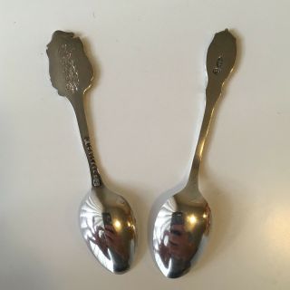 Vintage Sterling Silver Souvenir Spoons Victoria Prince Edward Island Canada 3