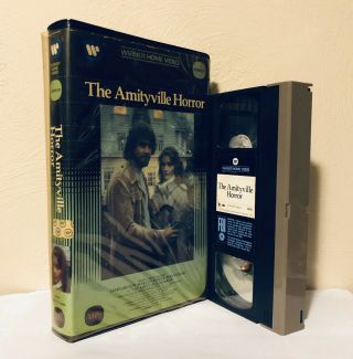 The Amityville Horror (1979) Rare Oop Htf Warner Home Video Horror Vhs Clamshell