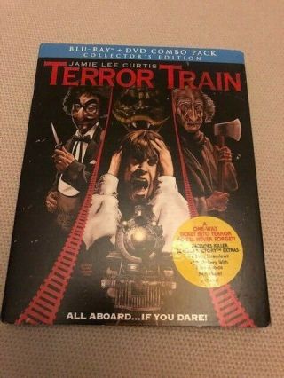 Terror Train Scream Factory (collectors Edition) With Oop Slipcover,  Rare